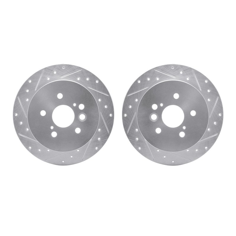 Dynamite Friction 7002-76147 Disc Brake Rotor Set - Rear