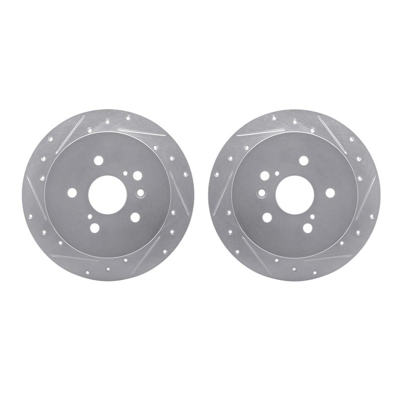 Dynamite Friction 7002-76150 Disc Brake Rotor Set - Rear
