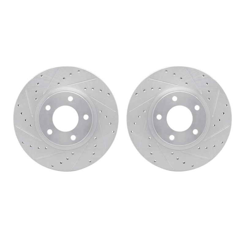 Dynamite Friction 7002-80007 Disc Brake Rotor Set - Front