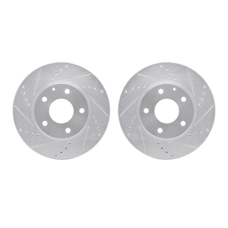 Dynamite Friction 7002-80009 Disc Brake Rotor Set - Front