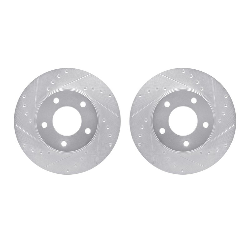 Dynamite Friction 7002-80021 Disc Brake Rotor Set - Front