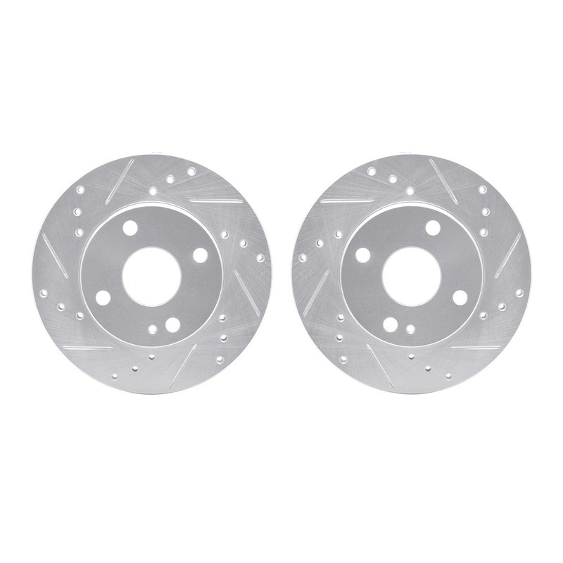 Dynamite Friction 7002-80033 Disc Brake Rotor Set - Front