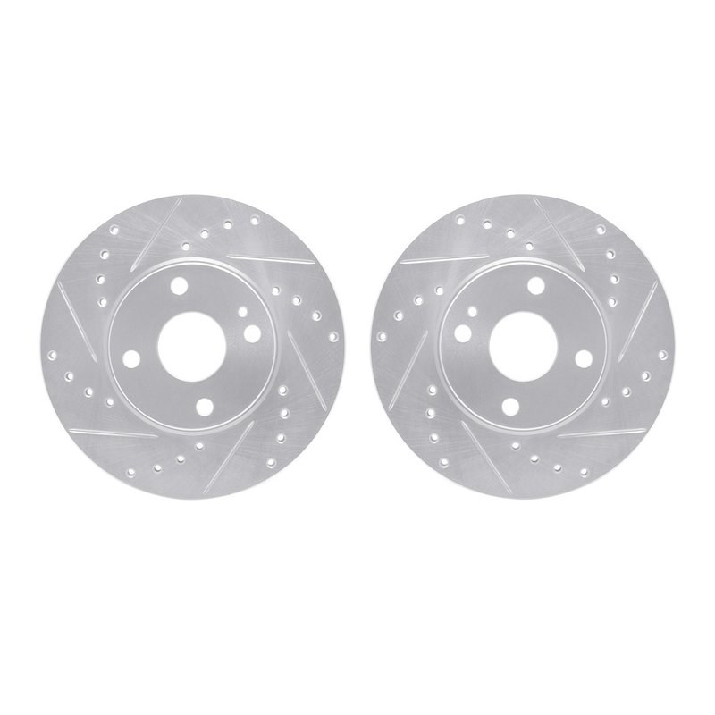 Dynamite Friction 7002-80034 Disc Brake Rotor Set - Front