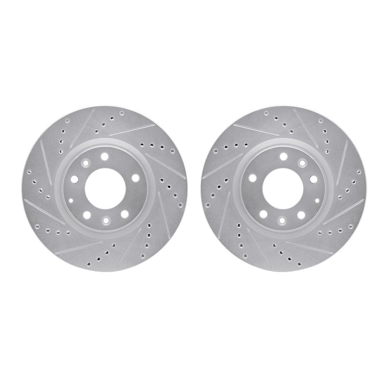 Dynamite Friction 7002-80050 Disc Brake Rotor Set - Front