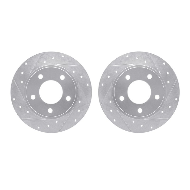 Dynamite Friction 7002-80054 Disc Brake Rotor Set - Rear
