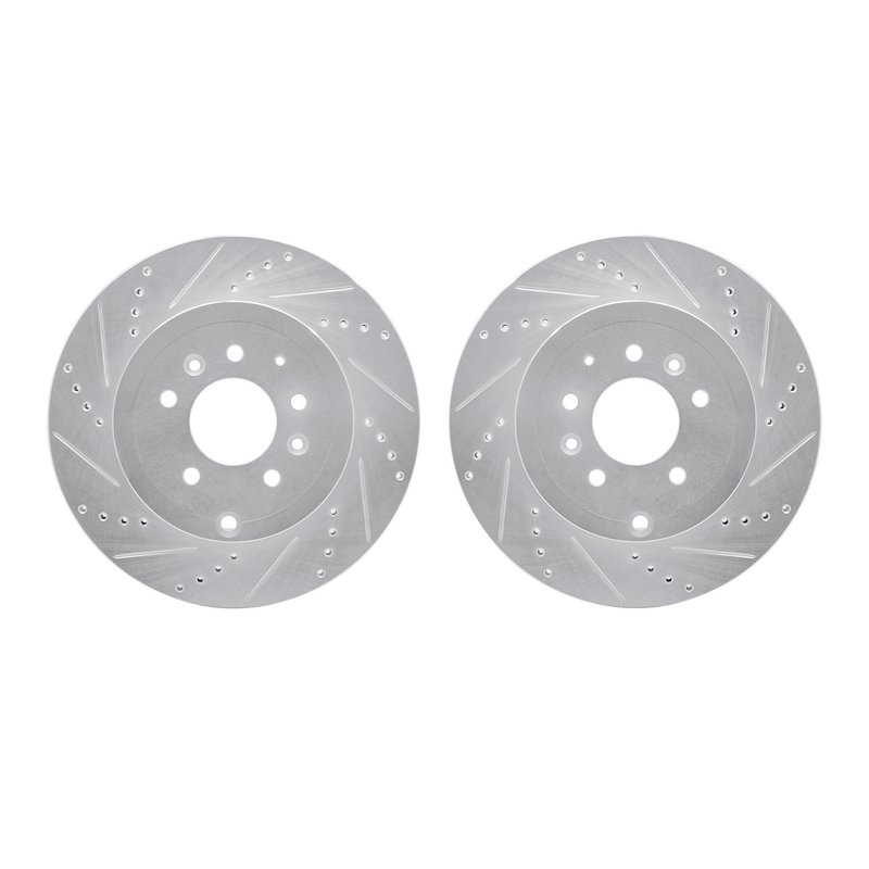 Dynamite Friction 7002-80072 Disc Brake Rotor Set - Rear