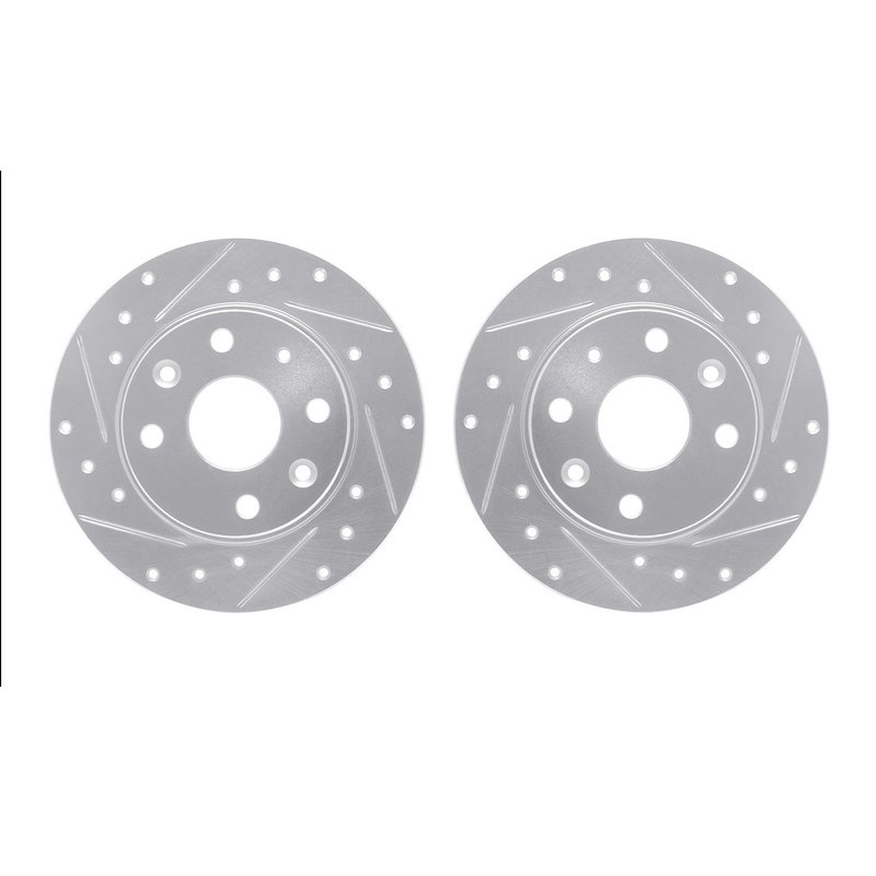 Dynamite Friction 7002-80074 Disc Brake Rotor Set - Rear