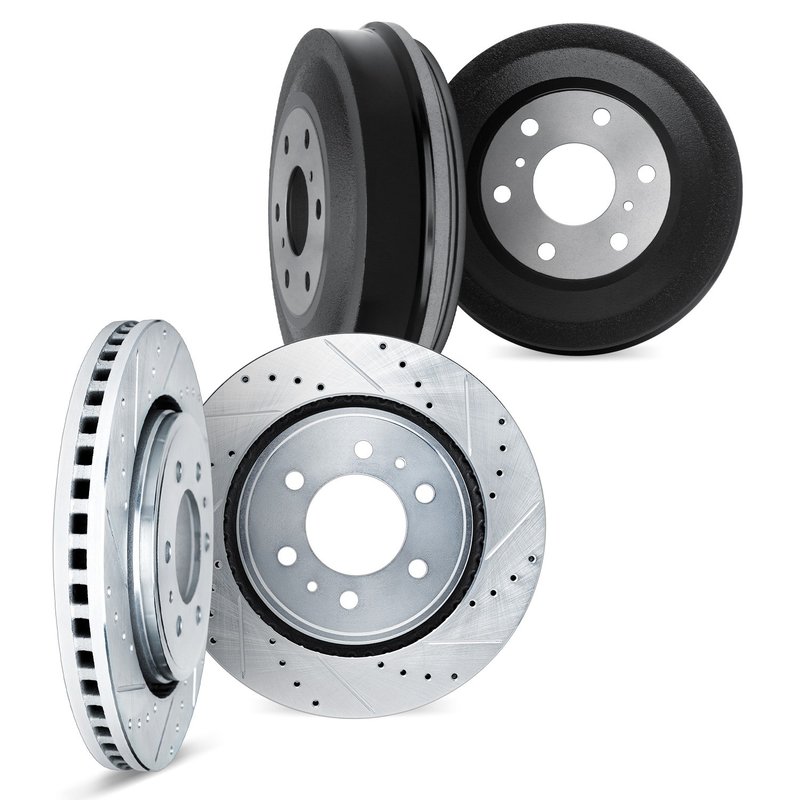 Dynamite Friction 7004-37006 Disc Brake Kit - Front and Rear