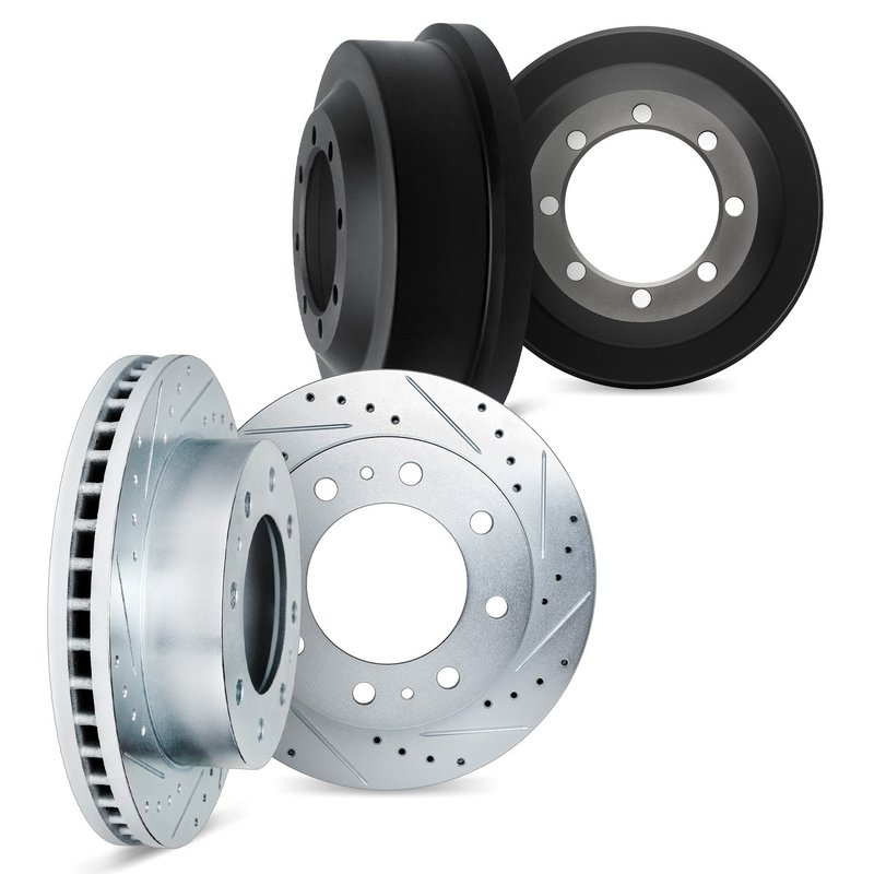 Dynamite Friction 7004-40148 Disc Brake Kit - Front and Rear
