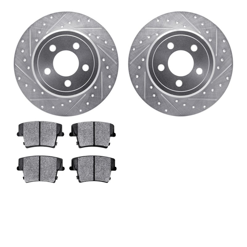 Dynamite Friction 7202-39023 Disc Brake Kit - Rear