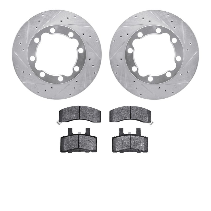 Dynamic Friction 7202-40062 Disc Brake Kit - Front