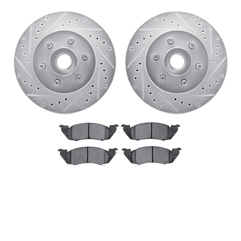 Dynamic Friction 7202-40086 Disc Brake Kit - Front