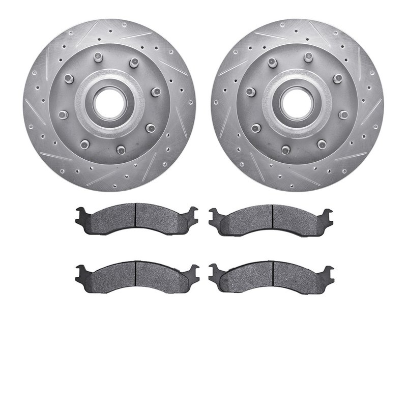 Dynamic Friction 7202-40112 Disc Brake Kit - Front