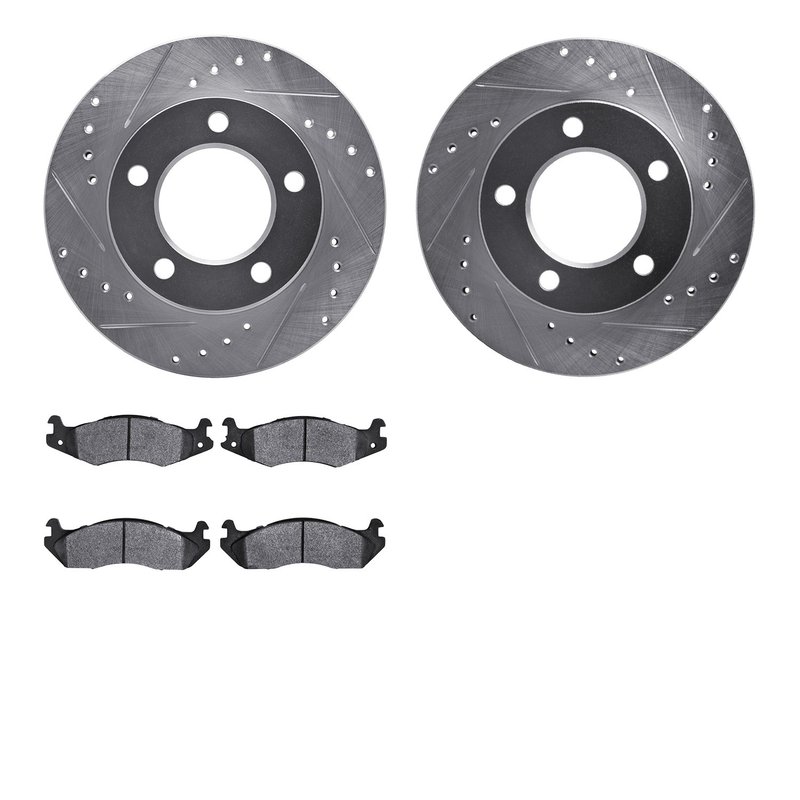 Dynamite Friction 7202-42031 Disc Brake Kit - Front