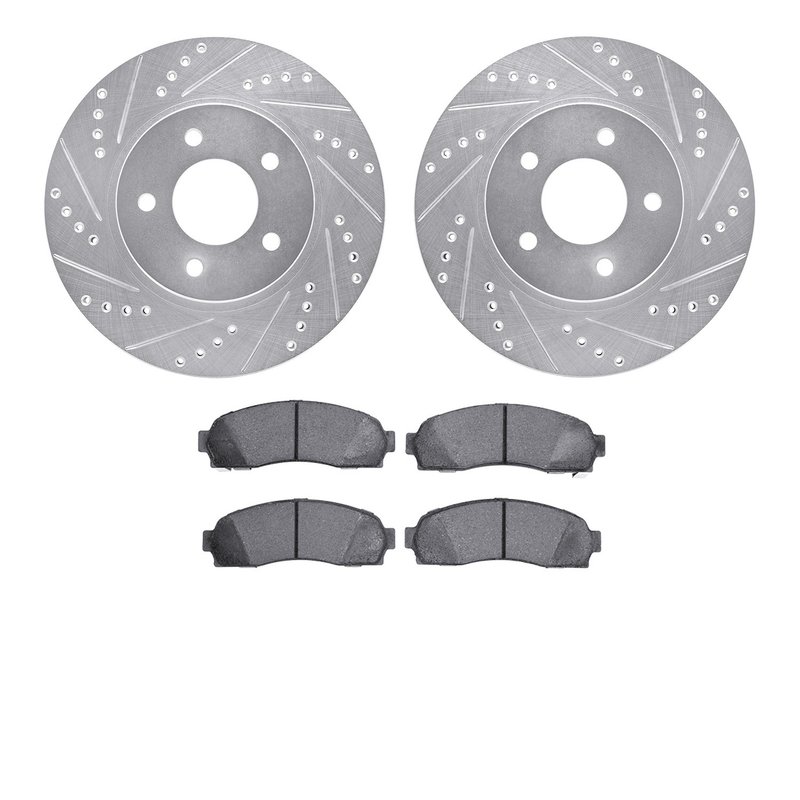 Dynamite Friction 7202-47090 Disc Brake Kit - Front