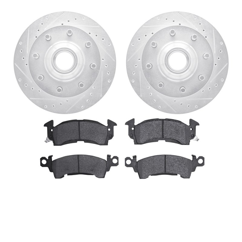 Dynamite Friction 7202-48008 Disc Brake Kit - Front