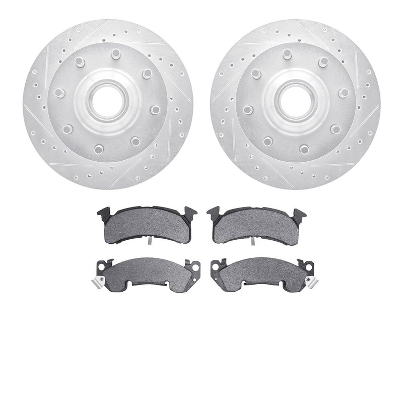 Dynamite Friction 7202-48009 Disc Brake Kit - Front