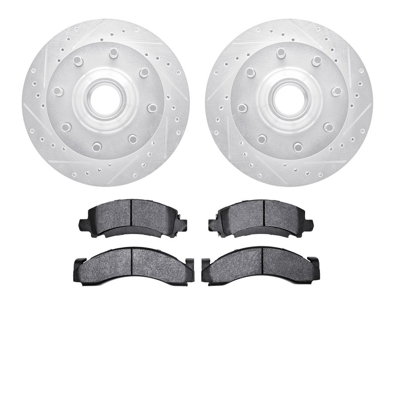 Dynamite Friction 7202-48010 Disc Brake Kit - Front