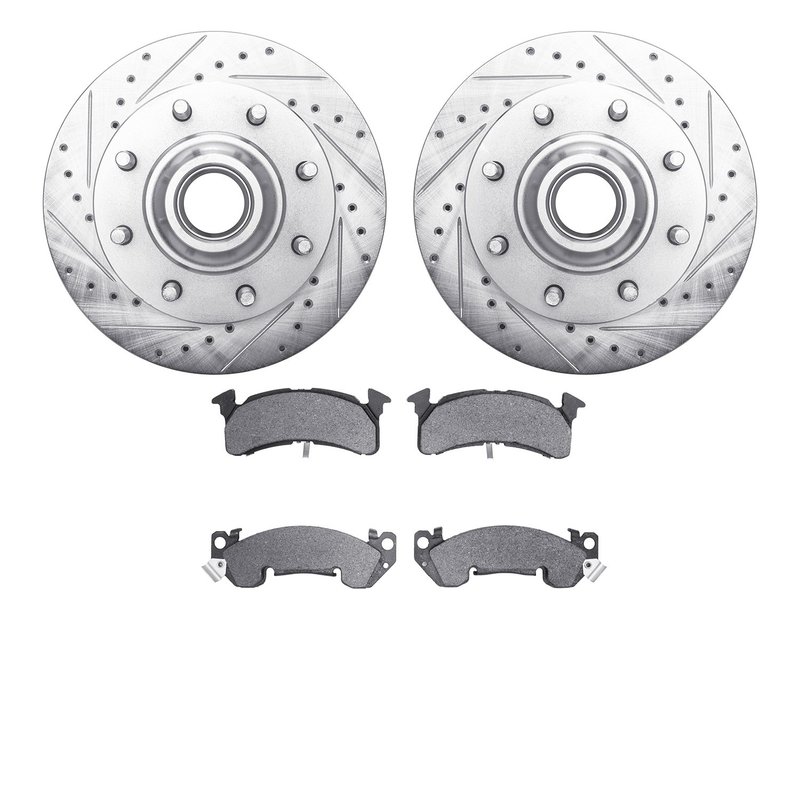Dynamite Friction 7202-48034 Disc Brake Kit - Front