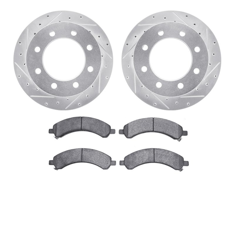Dynamite Friction 7202-48048 Disc Brake Kit - Rear