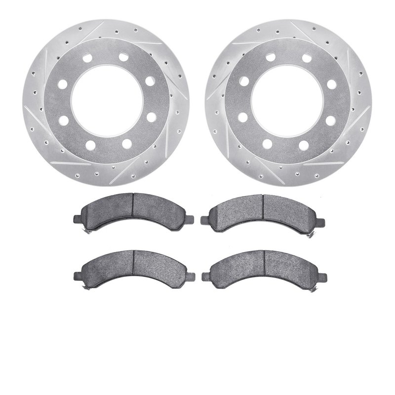 Dynamite Friction 7202-48050 Disc Brake Kit - Rear