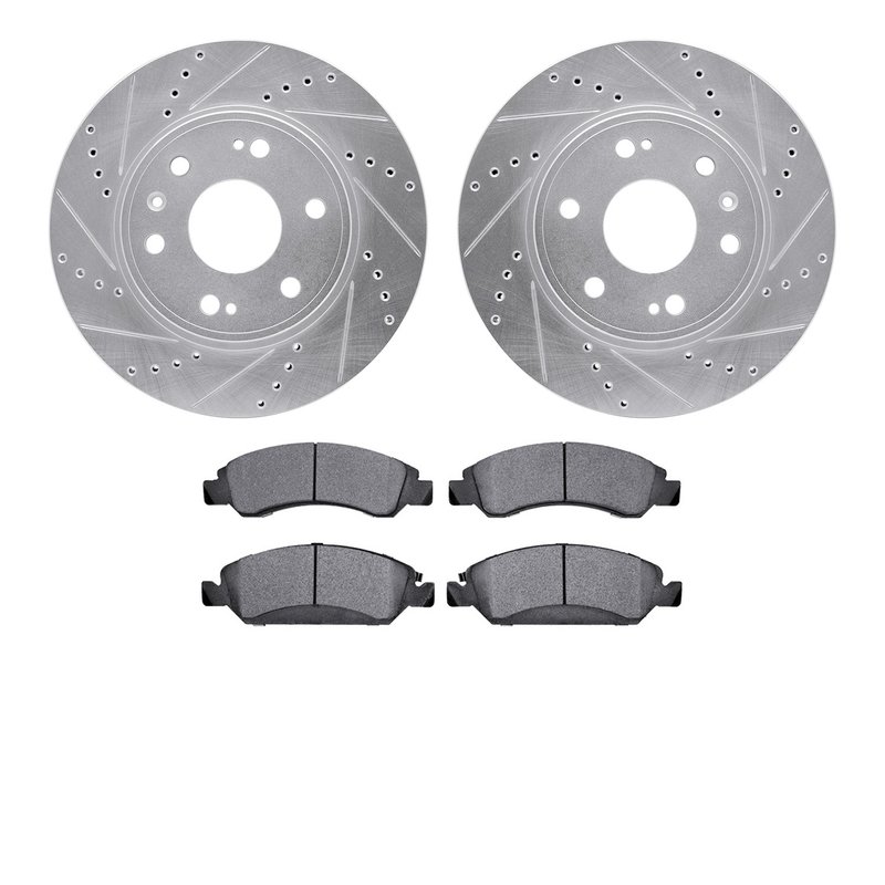 Dynamite Friction 7202-48103 Disc Brake Kit - Front