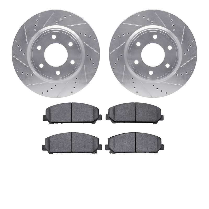 Dynamite Friction 7202-68001 Disc Brake Kit - Front