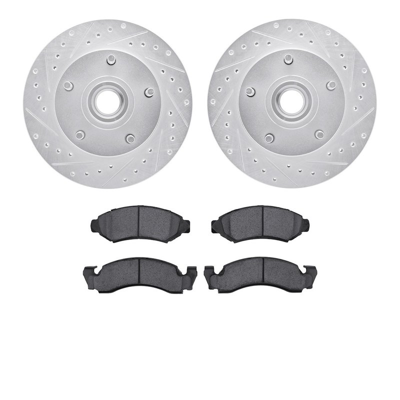 Dynamite Friction 7202-99079 Disc Brake Kit - Front