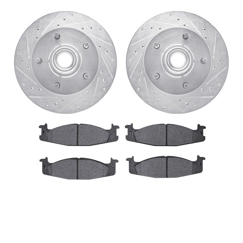 Dynamite Friction 7202-99108 Disc Brake Kit - Front