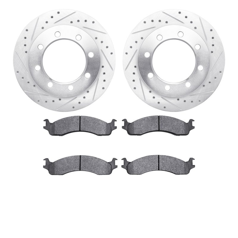 Dynamite Friction 7202-99125 Disc Brake Kit - Front