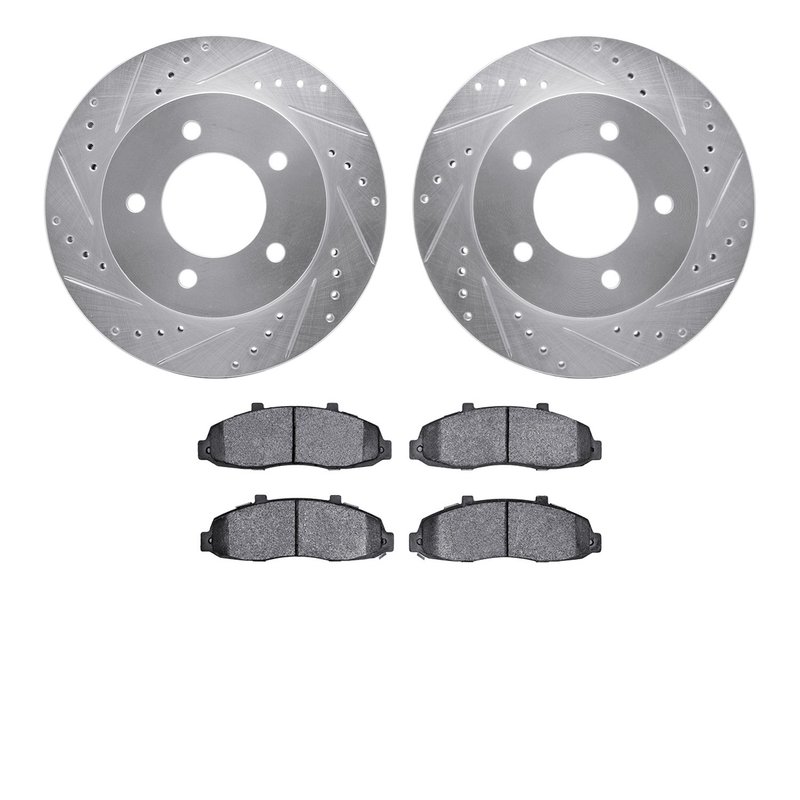 Dynamite Friction 7202-99131 Disc Brake Kit - Front