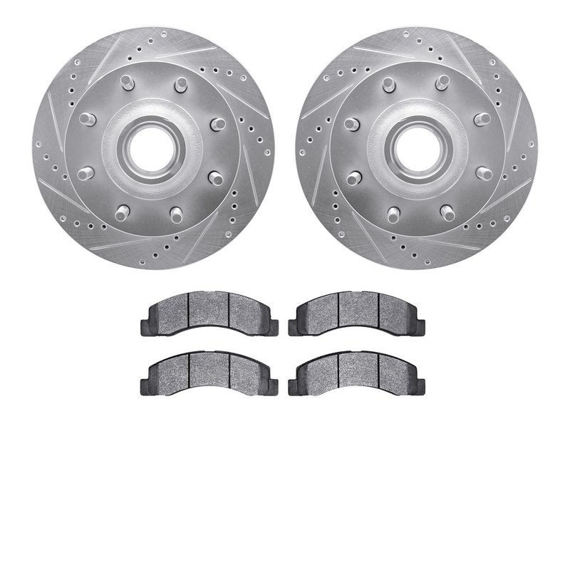 Dynamite Friction 7202-99149 Disc Brake Kit - Front