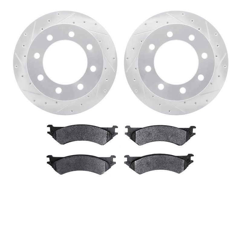 Dynamite Friction 7202-99153 Disc Brake Kit - Rear