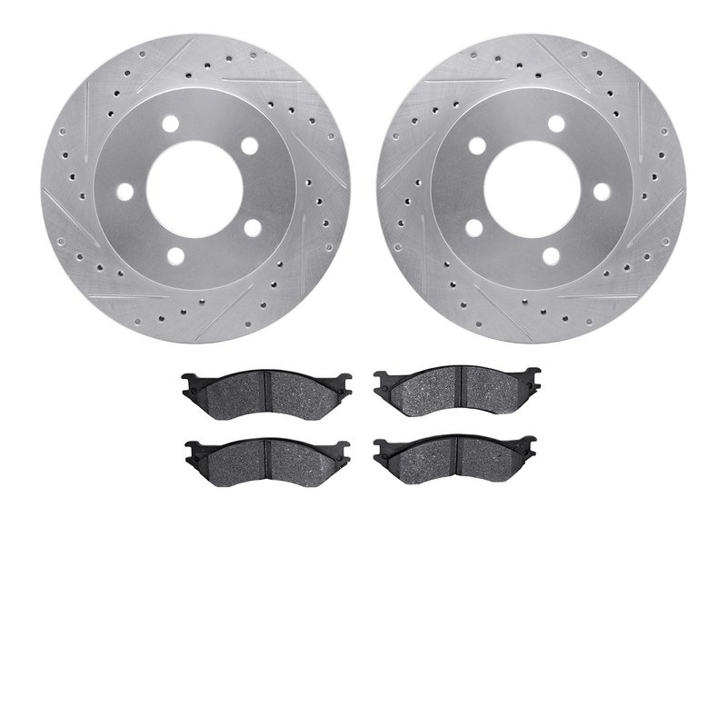 Dynamite Friction 7202-99165 Disc Brake Kit - Front