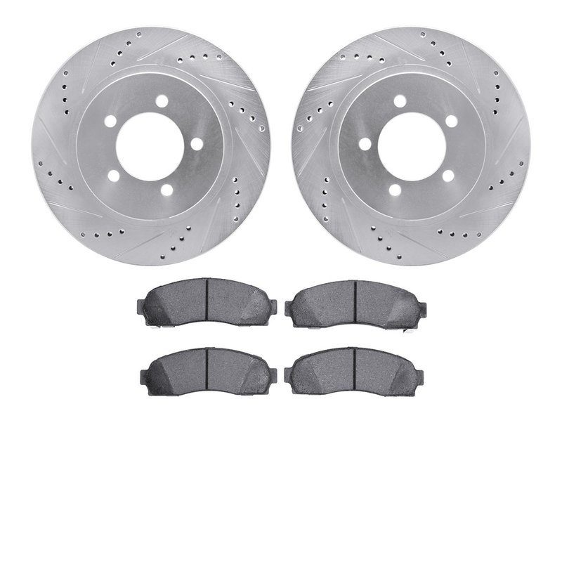 Dynamite Friction 7202-99170 Disc Brake Kit - Front