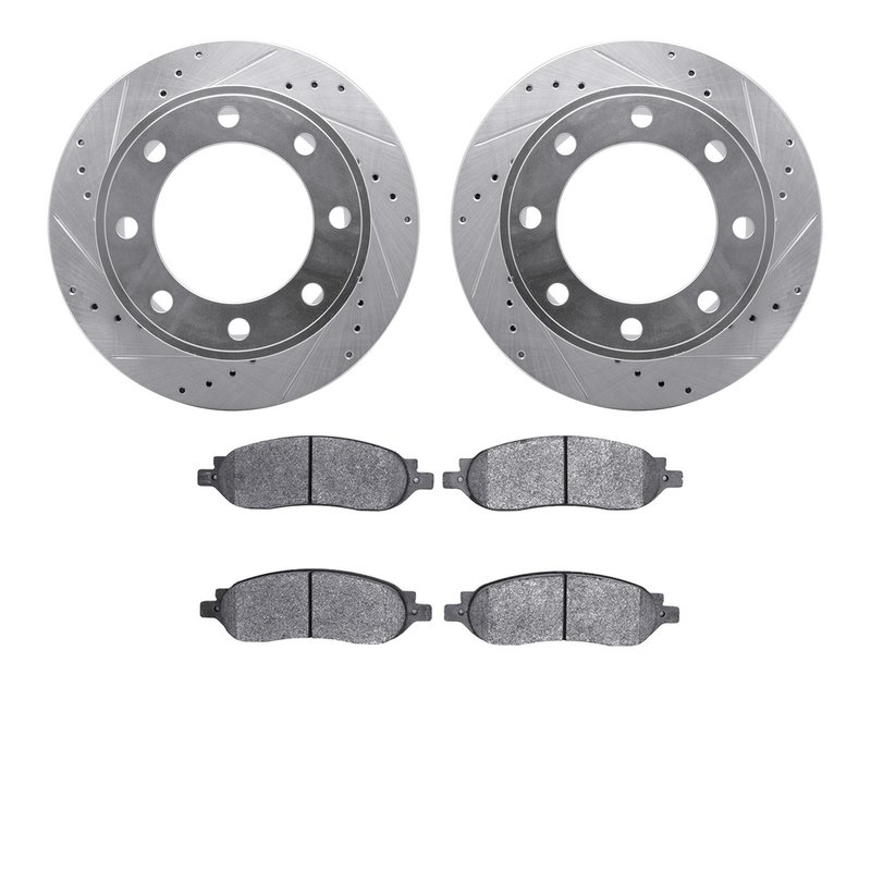 Dynamite Friction 7202-99199 Disc Brake Kit - Rear