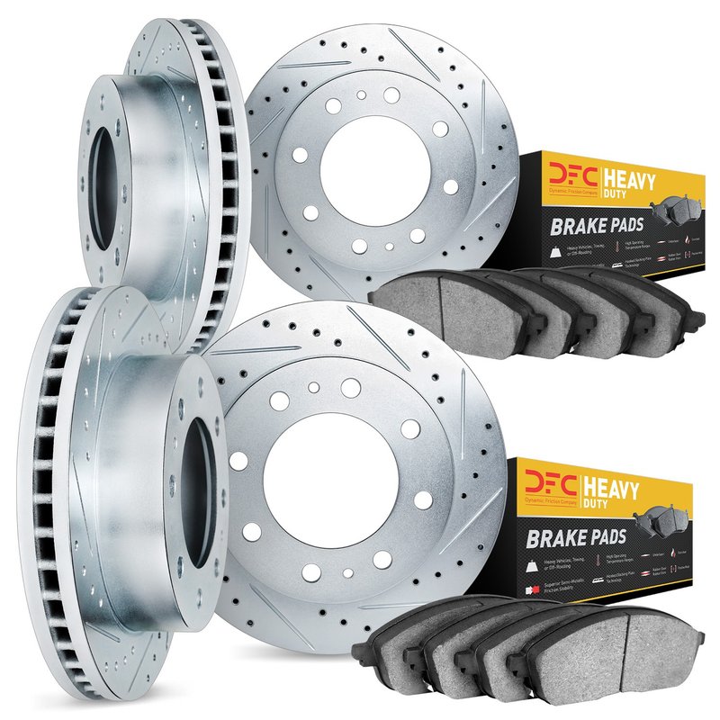 Dynamite Friction 7204-48144 Disc Brake Kit - Front and Rear
