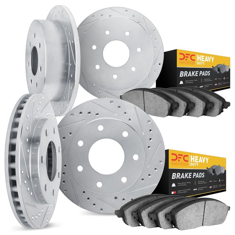 Dynamite Friction 7204-99049 Disc Brake Kit - Front and Rear