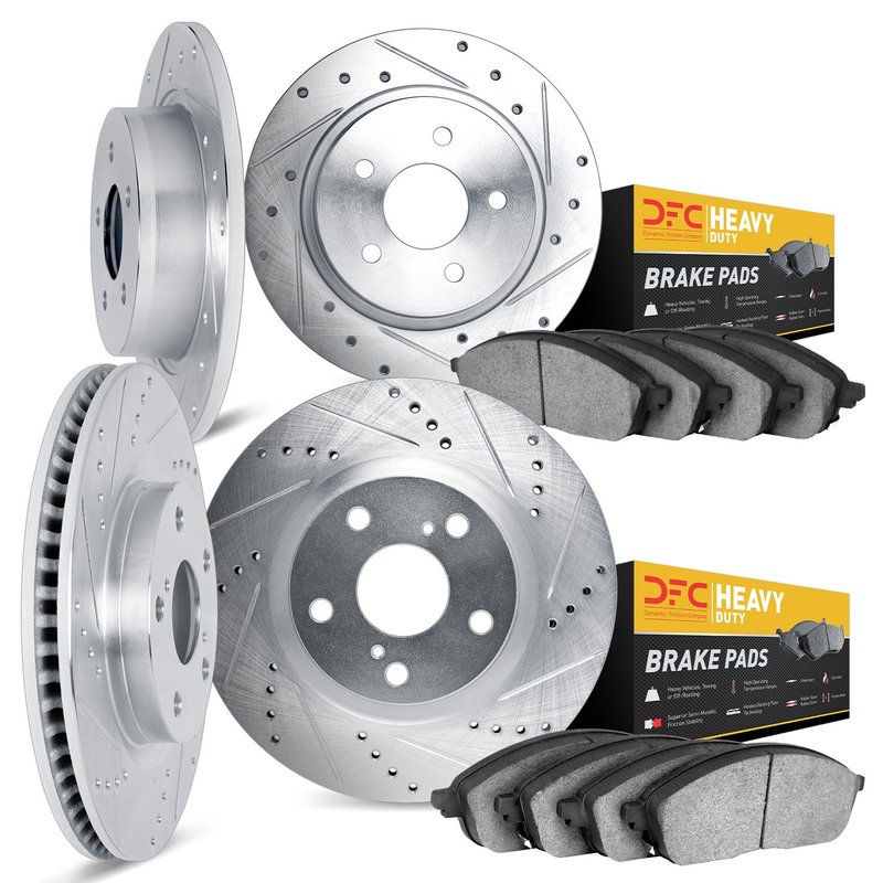Dynamite Friction 7204-99070 Disc Brake Kit - Front and Rear