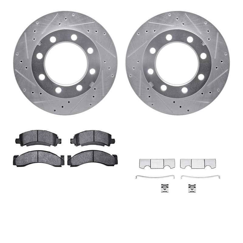 Dynamite Friction 7212-40115 Disc Brake Kit - Front