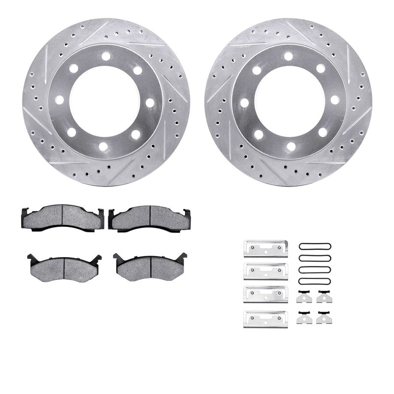 Dynamite Friction 7212-40119 Disc Brake Kit - Front