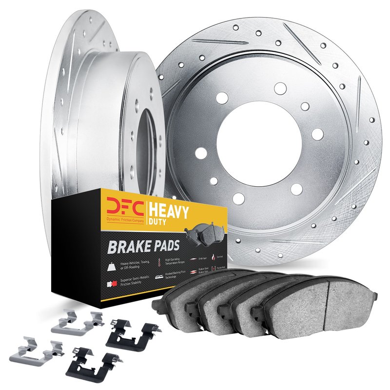 Dynamite Friction 7212-40168 Disc Brake Kit - Rear