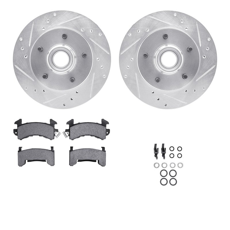 Dynamite Friction 7212-47099 Disc Brake Kit - Front