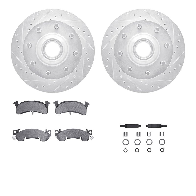 Dynamite Friction 7212-48051 Disc Brake Kit - Front