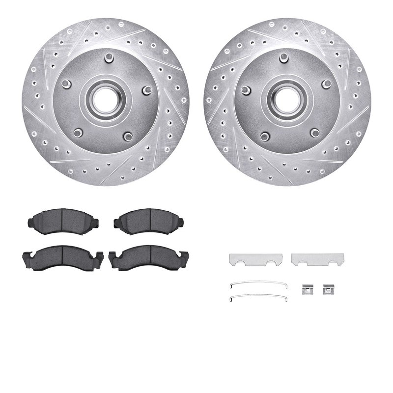 Dynamite Friction 7212-99079 Disc Brake Kit - Front