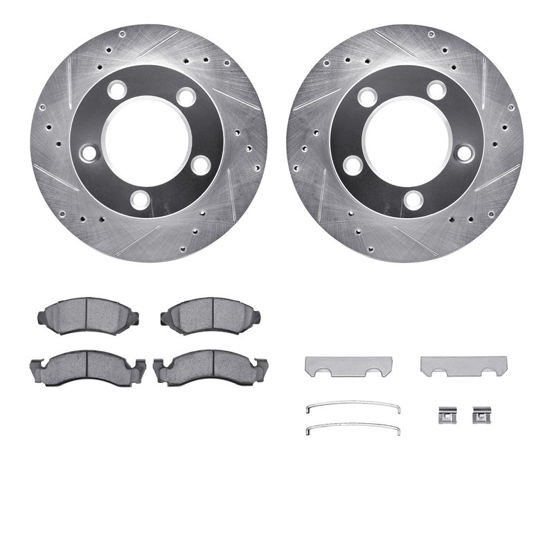 Dynamite Friction 7212-99092 Disc Brake Kit - Front