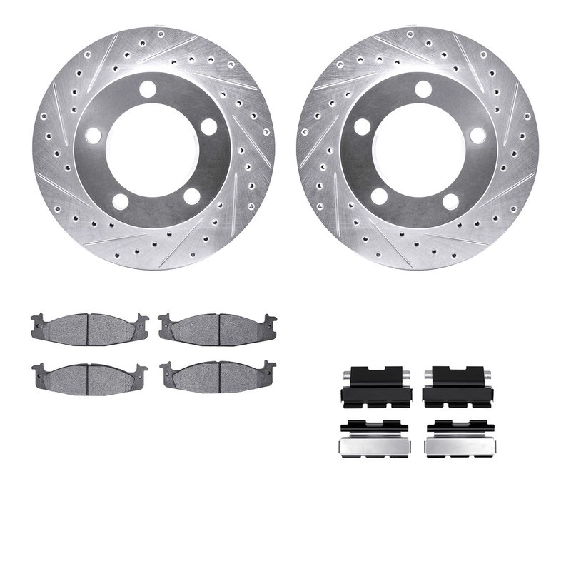 Dynamite Friction 7212-99112 Disc Brake Kit - Front
