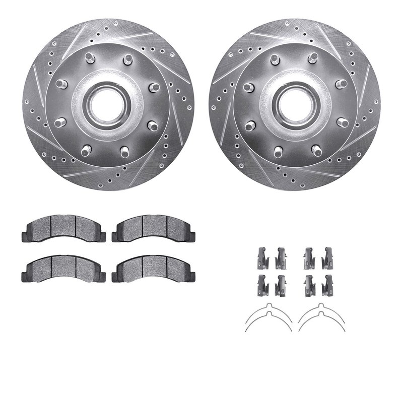 Dynamite Friction 7212-99152 Disc Brake Kit - Front