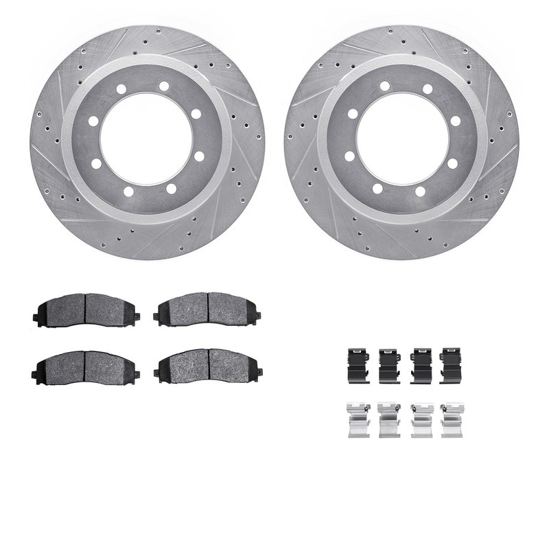 Dynamic Friction 7212-99237 Disc Brake Kit - Rear