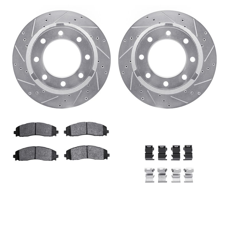 Dynamic Friction 7212-99239 Disc Brake Kit - Rear